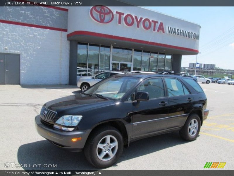 Black Onyx / Ivory 2002 Lexus RX 300 AWD