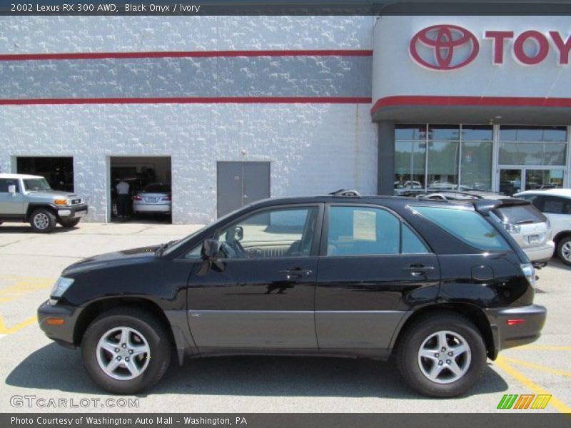 Black Onyx / Ivory 2002 Lexus RX 300 AWD