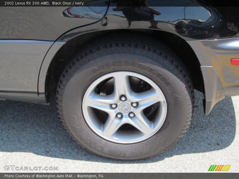 Black Onyx / Ivory 2002 Lexus RX 300 AWD