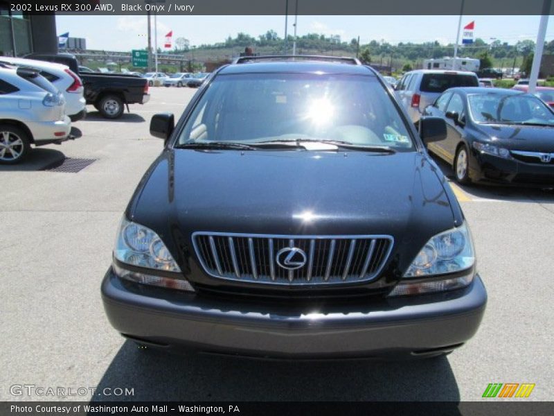 Black Onyx / Ivory 2002 Lexus RX 300 AWD