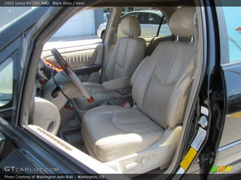 Black Onyx / Ivory 2002 Lexus RX 300 AWD
