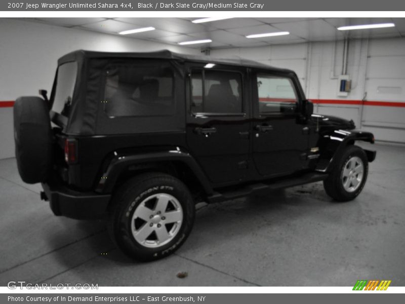 Black / Dark Slate Gray/Medium Slate Gray 2007 Jeep Wrangler Unlimited Sahara 4x4