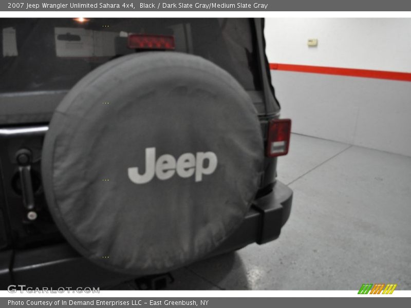 Black / Dark Slate Gray/Medium Slate Gray 2007 Jeep Wrangler Unlimited Sahara 4x4