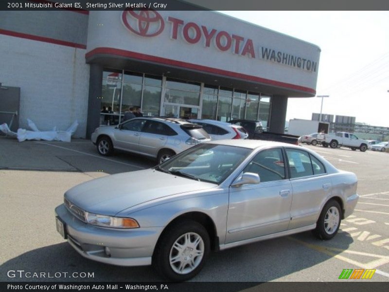 Sterling Silver Metallic / Gray 2001 Mitsubishi Galant ES