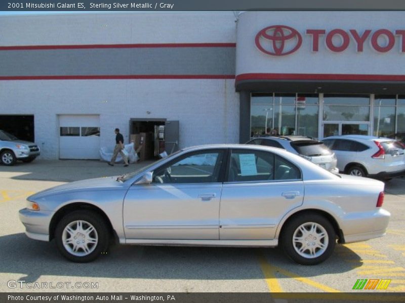 Sterling Silver Metallic / Gray 2001 Mitsubishi Galant ES