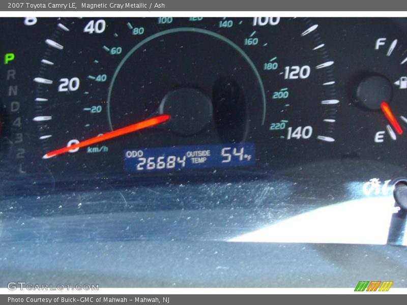 Magnetic Gray Metallic / Ash 2007 Toyota Camry LE