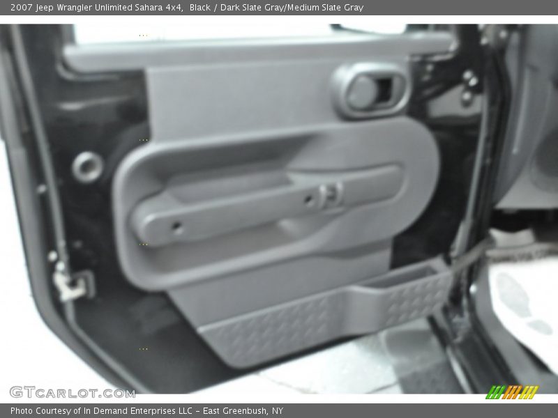 Black / Dark Slate Gray/Medium Slate Gray 2007 Jeep Wrangler Unlimited Sahara 4x4