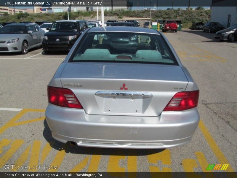 Sterling Silver Metallic / Gray 2001 Mitsubishi Galant ES