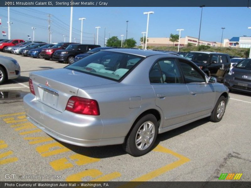 Sterling Silver Metallic / Gray 2001 Mitsubishi Galant ES