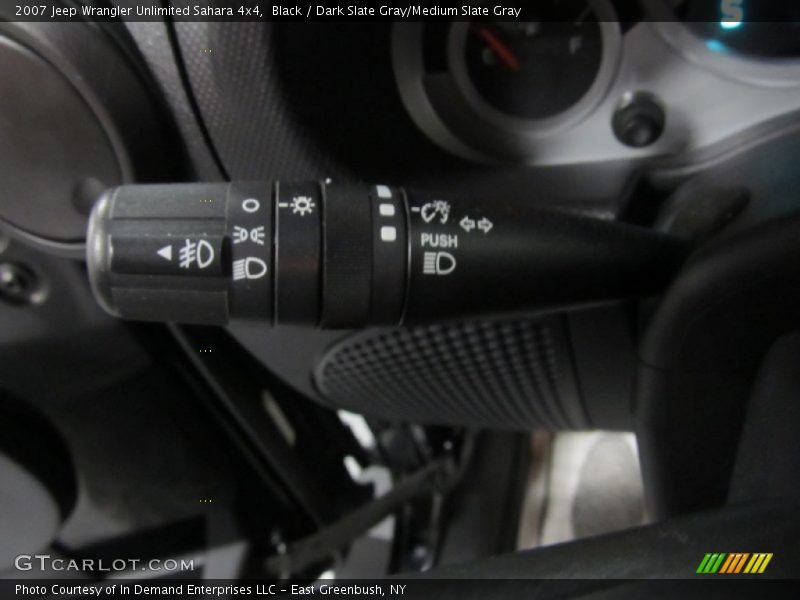 Black / Dark Slate Gray/Medium Slate Gray 2007 Jeep Wrangler Unlimited Sahara 4x4