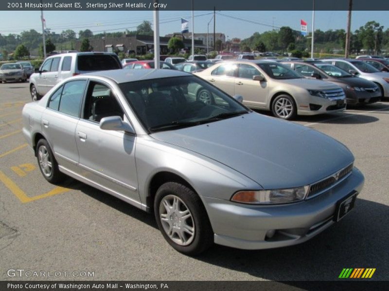 Sterling Silver Metallic / Gray 2001 Mitsubishi Galant ES