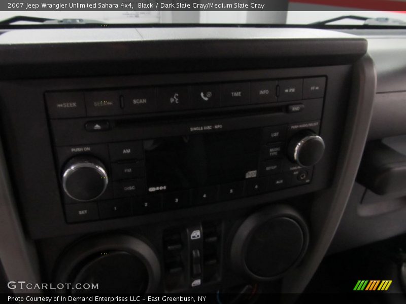 Black / Dark Slate Gray/Medium Slate Gray 2007 Jeep Wrangler Unlimited Sahara 4x4