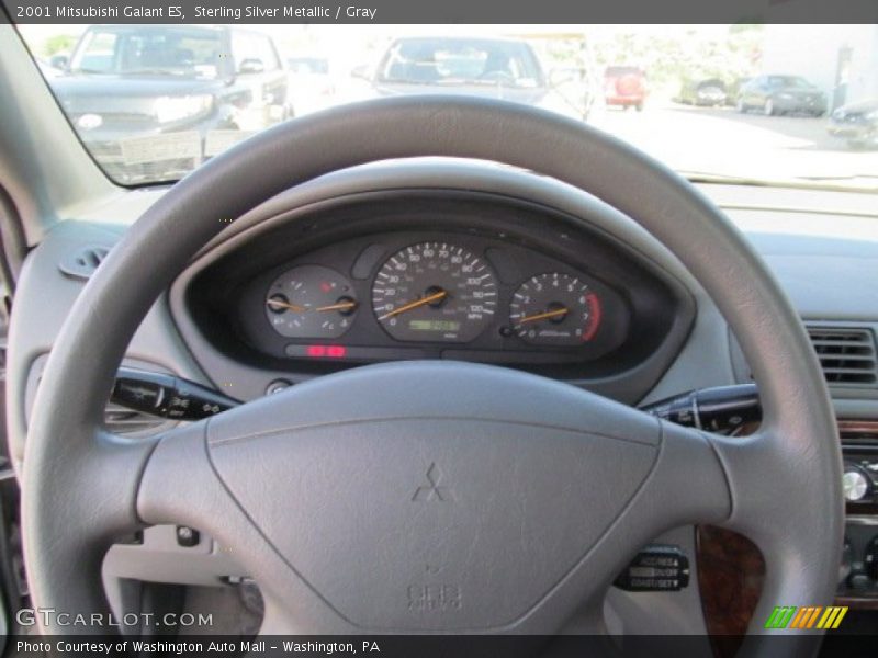 Sterling Silver Metallic / Gray 2001 Mitsubishi Galant ES