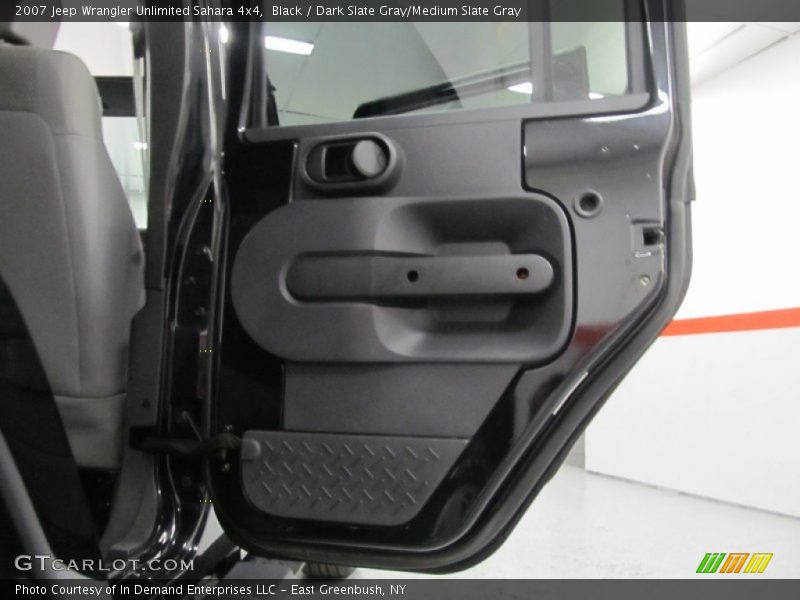 Black / Dark Slate Gray/Medium Slate Gray 2007 Jeep Wrangler Unlimited Sahara 4x4