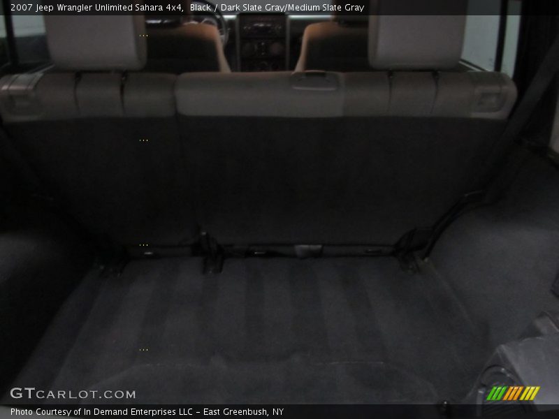 Black / Dark Slate Gray/Medium Slate Gray 2007 Jeep Wrangler Unlimited Sahara 4x4