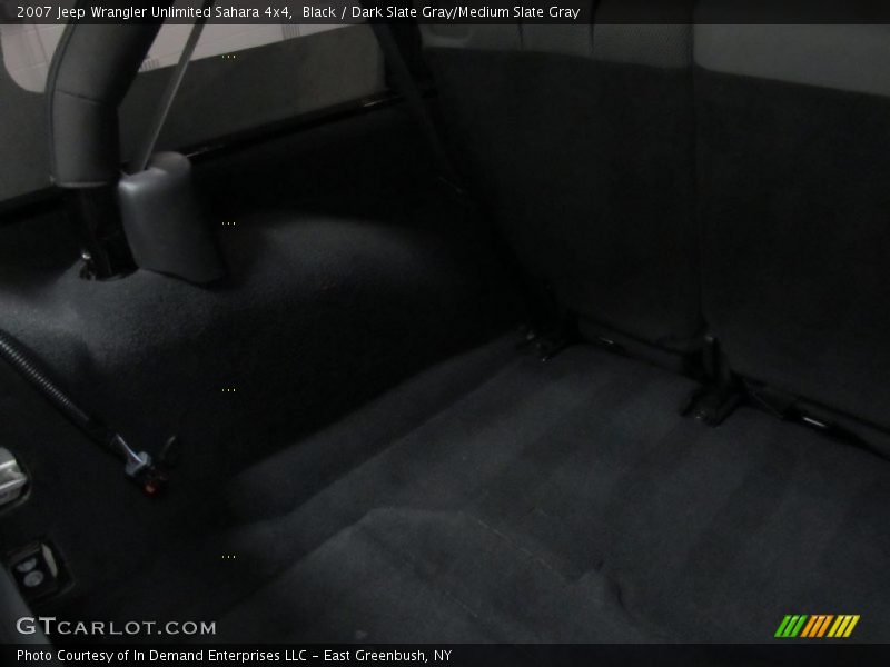 Black / Dark Slate Gray/Medium Slate Gray 2007 Jeep Wrangler Unlimited Sahara 4x4
