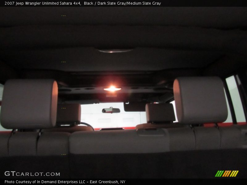 Black / Dark Slate Gray/Medium Slate Gray 2007 Jeep Wrangler Unlimited Sahara 4x4
