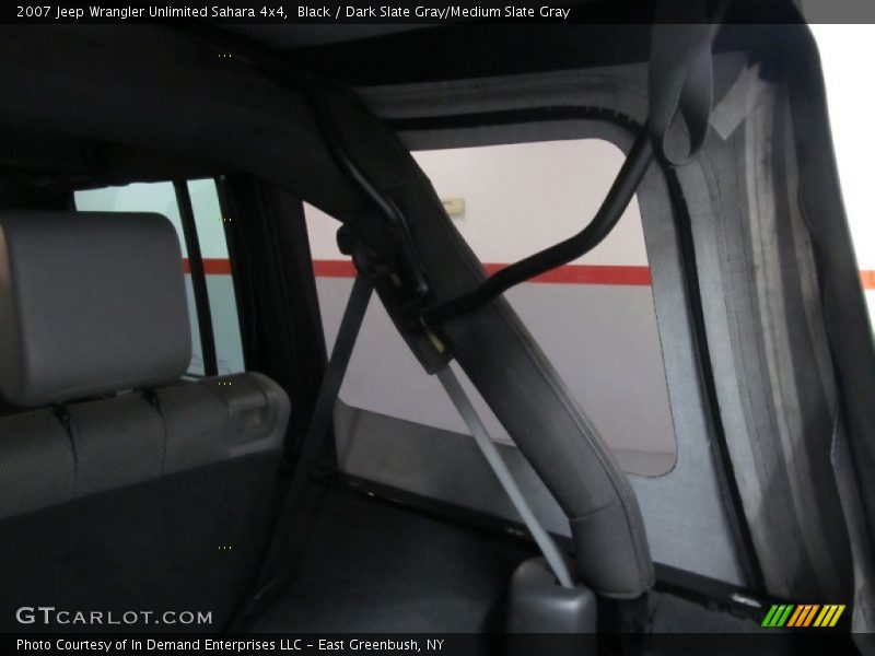 Black / Dark Slate Gray/Medium Slate Gray 2007 Jeep Wrangler Unlimited Sahara 4x4