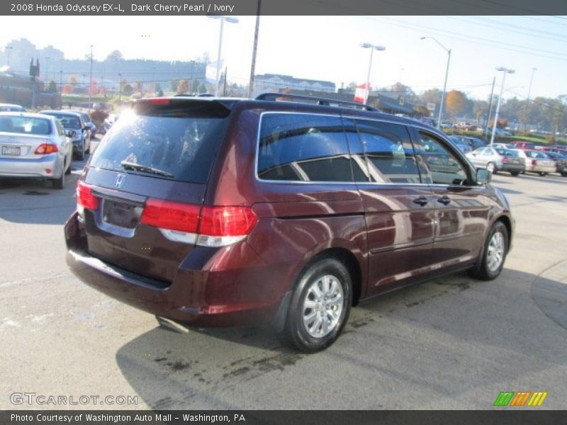 Dark Cherry Pearl / Ivory 2008 Honda Odyssey EX-L