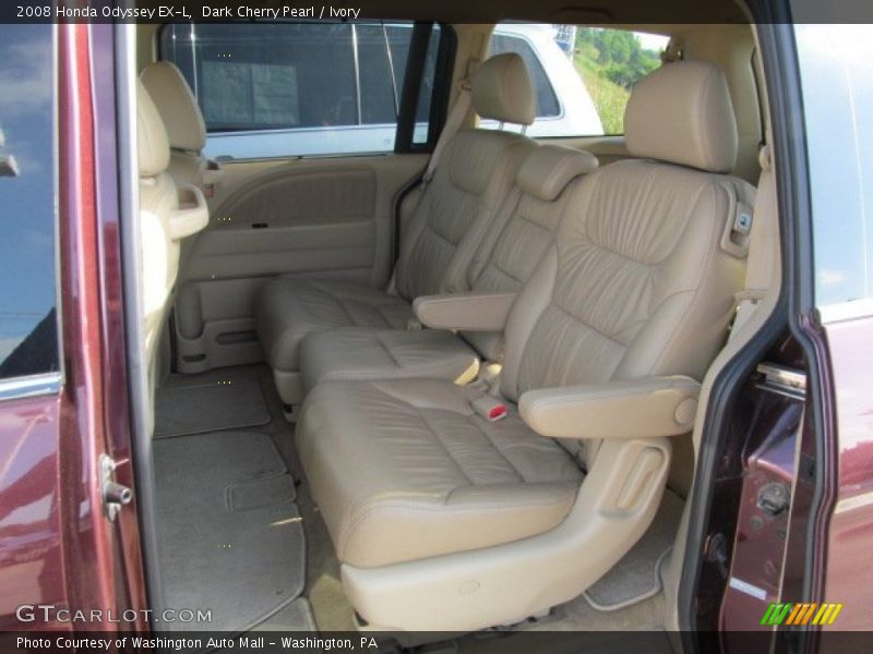 Dark Cherry Pearl / Ivory 2008 Honda Odyssey EX-L