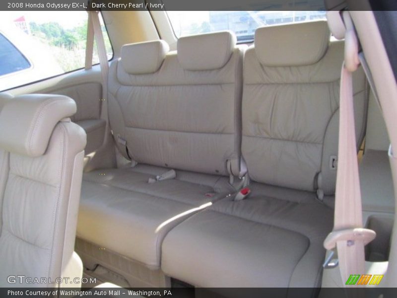 Dark Cherry Pearl / Ivory 2008 Honda Odyssey EX-L