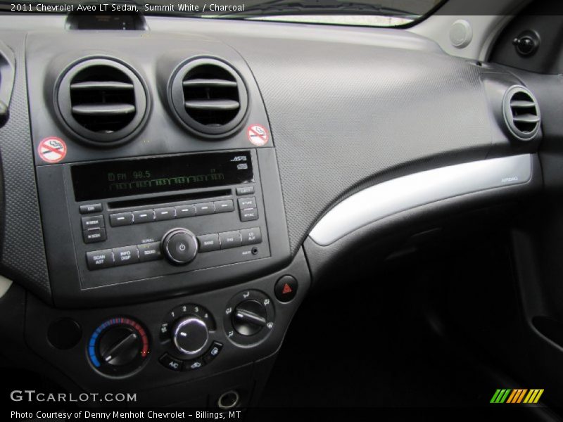 Summit White / Charcoal 2011 Chevrolet Aveo LT Sedan