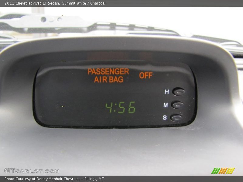 Summit White / Charcoal 2011 Chevrolet Aveo LT Sedan
