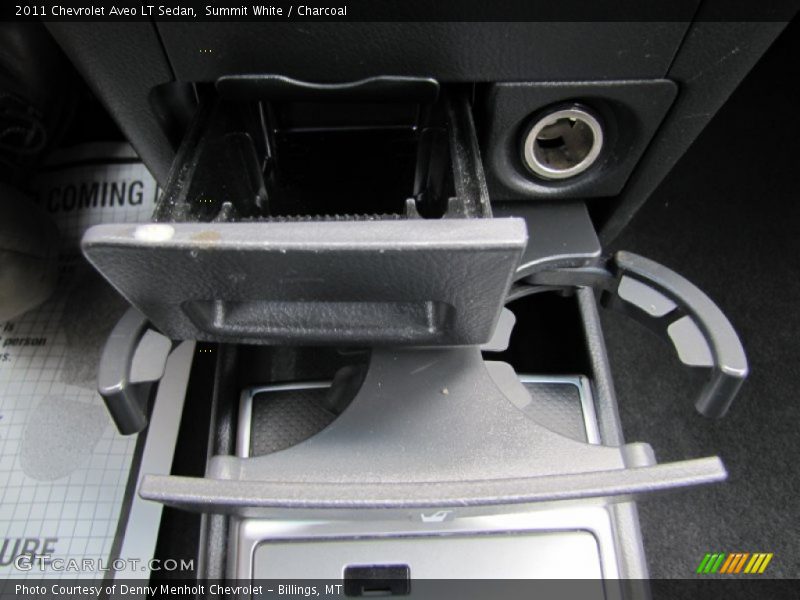 Summit White / Charcoal 2011 Chevrolet Aveo LT Sedan