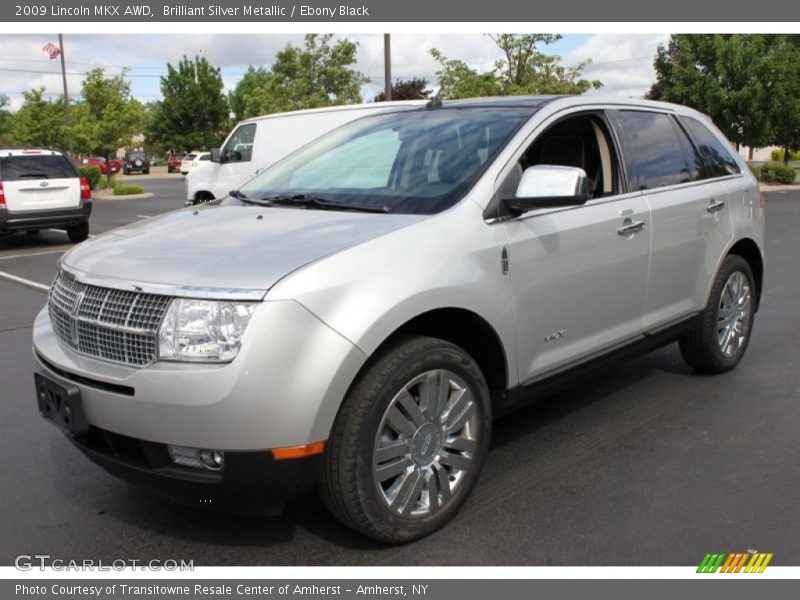 Front 3/4 View of 2009 MKX AWD