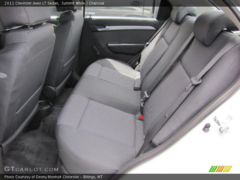 Summit White / Charcoal 2011 Chevrolet Aveo LT Sedan