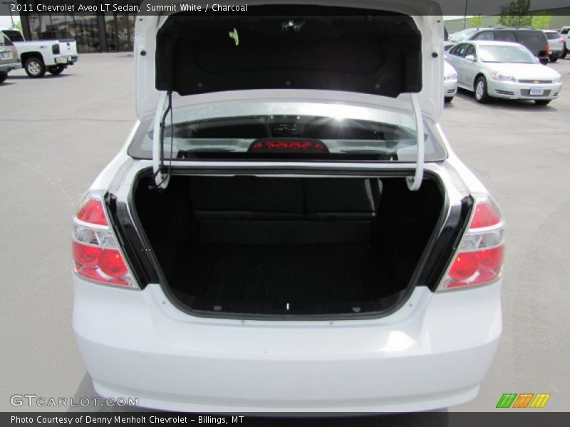 Summit White / Charcoal 2011 Chevrolet Aveo LT Sedan