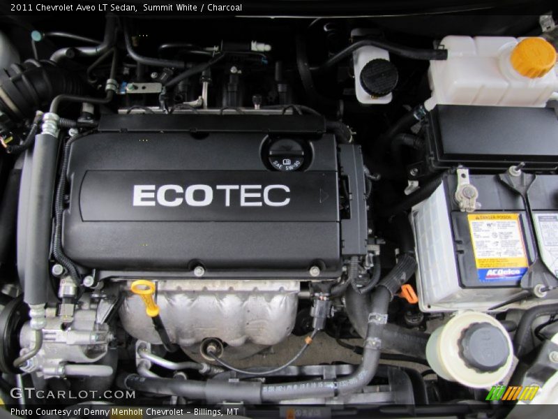 Summit White / Charcoal 2011 Chevrolet Aveo LT Sedan