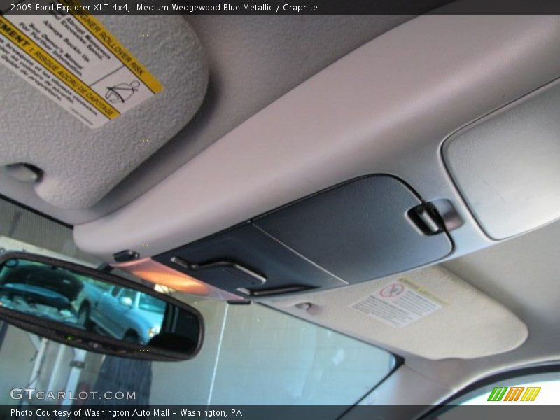 Medium Wedgewood Blue Metallic / Graphite 2005 Ford Explorer XLT 4x4