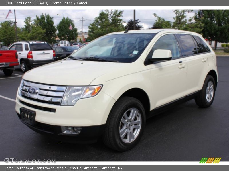 Creme Brulee / Camel 2008 Ford Edge SEL AWD