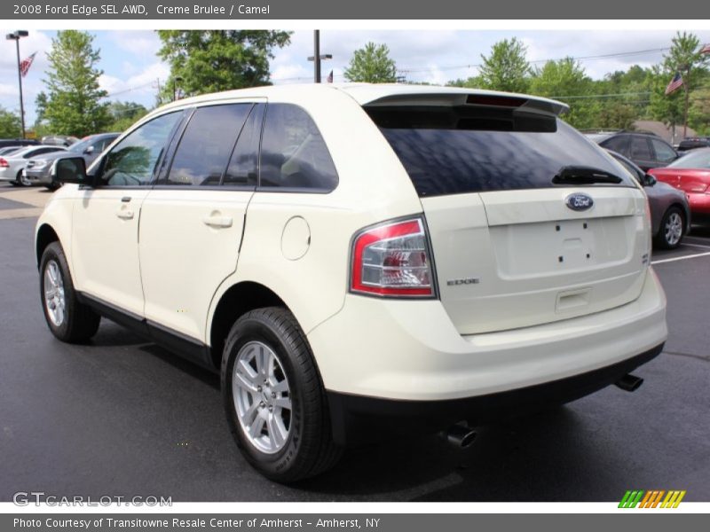 Creme Brulee / Camel 2008 Ford Edge SEL AWD