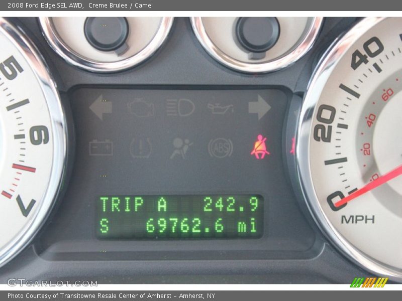 Creme Brulee / Camel 2008 Ford Edge SEL AWD