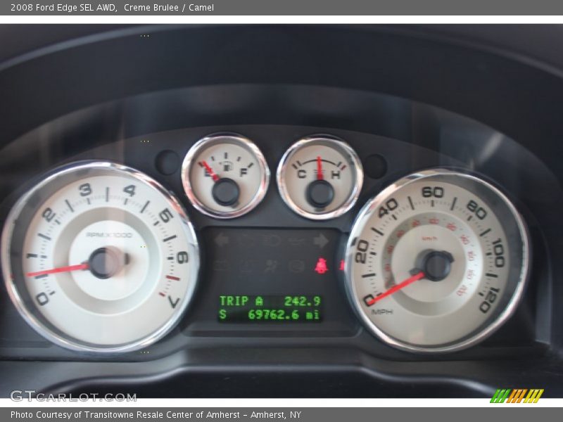 Creme Brulee / Camel 2008 Ford Edge SEL AWD