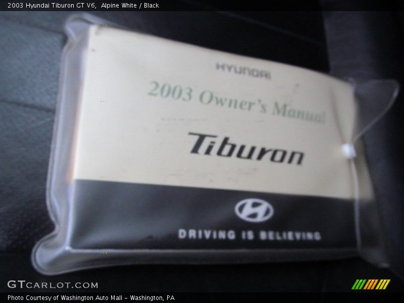 Books/Manuals of 2003 Tiburon GT V6