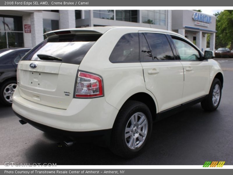 Creme Brulee / Camel 2008 Ford Edge SEL AWD