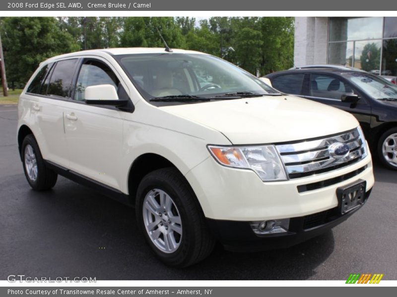 Creme Brulee / Camel 2008 Ford Edge SEL AWD