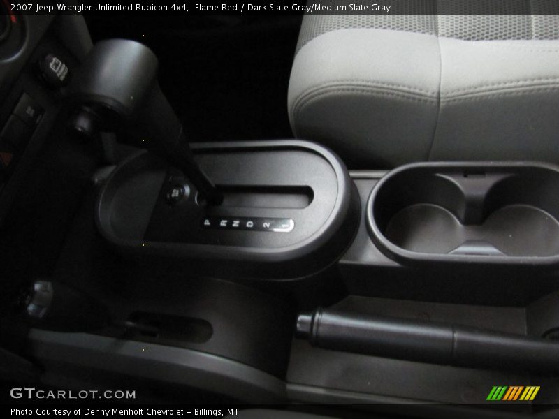 Flame Red / Dark Slate Gray/Medium Slate Gray 2007 Jeep Wrangler Unlimited Rubicon 4x4