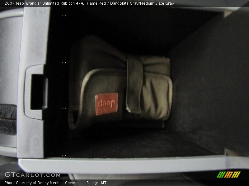 Flame Red / Dark Slate Gray/Medium Slate Gray 2007 Jeep Wrangler Unlimited Rubicon 4x4