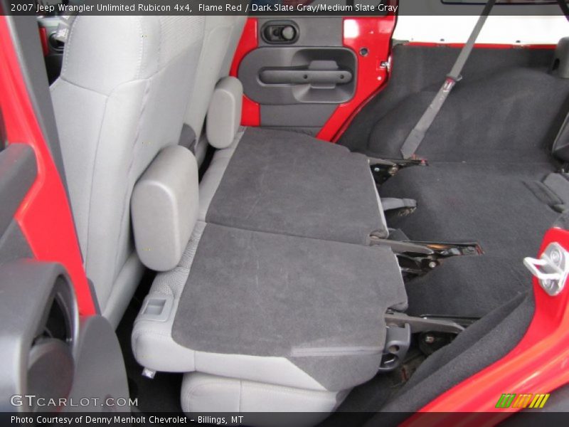 Flame Red / Dark Slate Gray/Medium Slate Gray 2007 Jeep Wrangler Unlimited Rubicon 4x4