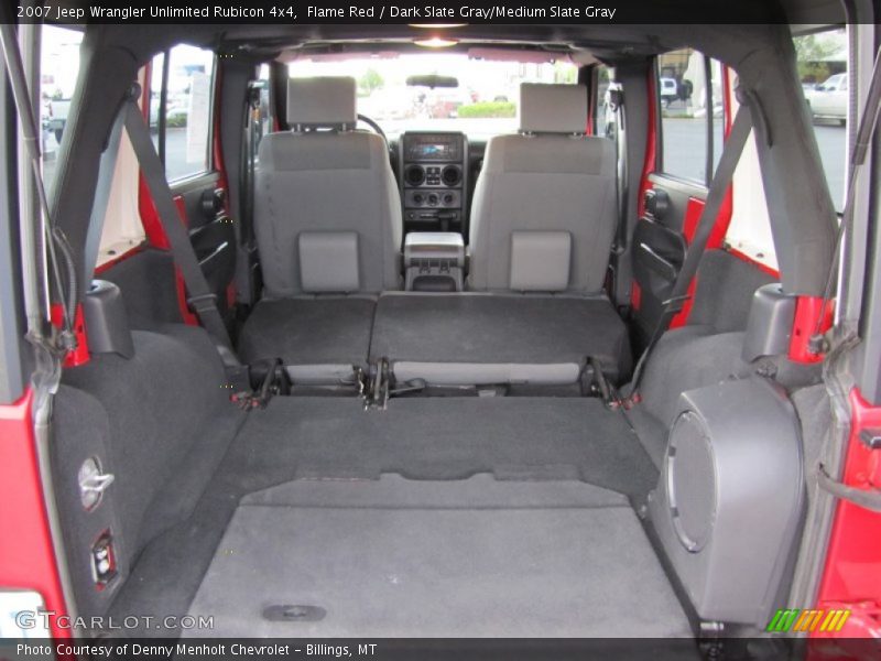 Flame Red / Dark Slate Gray/Medium Slate Gray 2007 Jeep Wrangler Unlimited Rubicon 4x4