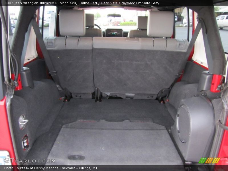 Flame Red / Dark Slate Gray/Medium Slate Gray 2007 Jeep Wrangler Unlimited Rubicon 4x4