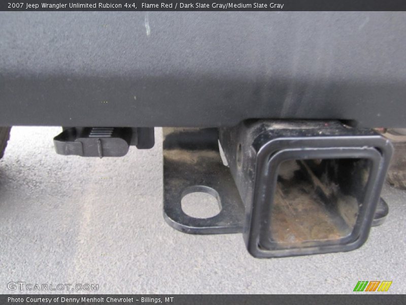 Flame Red / Dark Slate Gray/Medium Slate Gray 2007 Jeep Wrangler Unlimited Rubicon 4x4