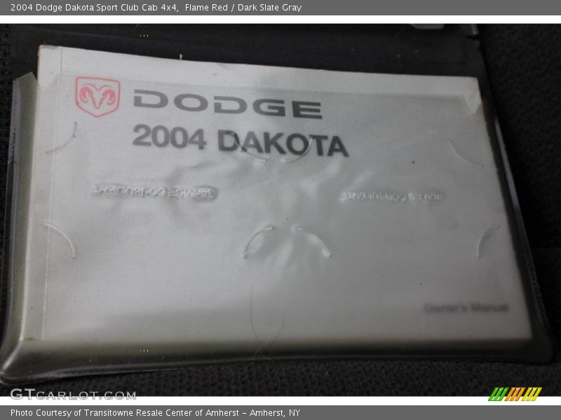 Flame Red / Dark Slate Gray 2004 Dodge Dakota Sport Club Cab 4x4