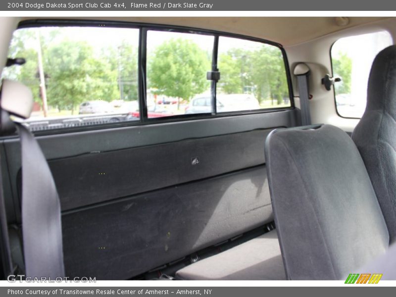 Flame Red / Dark Slate Gray 2004 Dodge Dakota Sport Club Cab 4x4