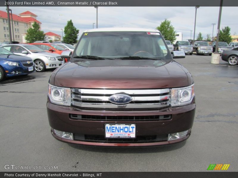 Cinnamon Metallic / Charcoal Black 2009 Ford Flex Limited AWD