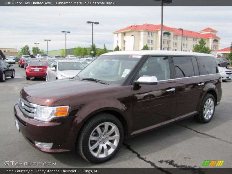 Cinnamon Metallic / Charcoal Black 2009 Ford Flex Limited AWD